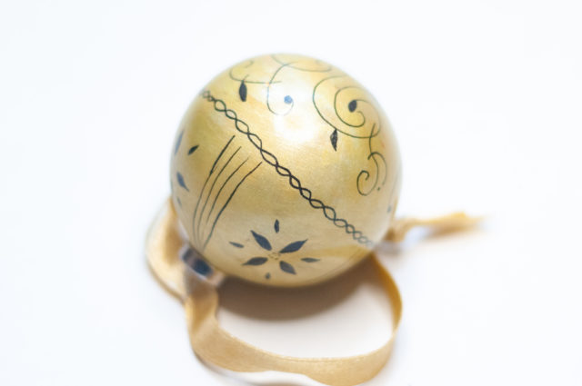 boule de noel, decoration fait main. Christmas decoration, hand made.