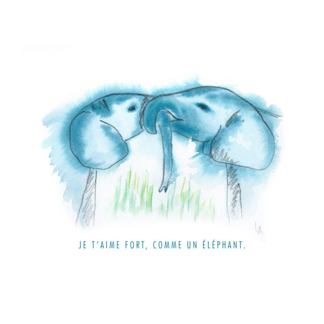 elephant bleu